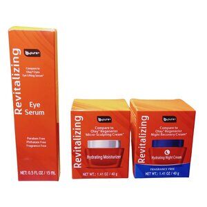 b Pure Revitalizing Eye Serum Set & Moisturizer and Hydrating Night Cream